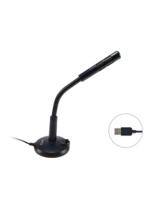 Equip 245340 micrófono Negro Micrófono de superficie para mesa 2