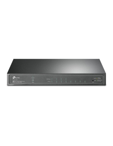 TP-Link JetStream TL-SG2008P switch Gestionado L2 L2+ Gigabit Ethernet (10 100 1000) Energía sobre Ethernet (PoE) Negro