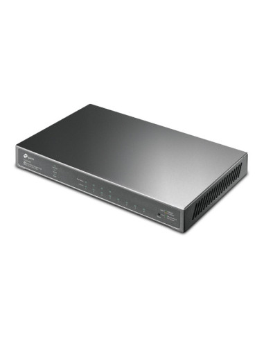 TP-Link JetStream TL-SG2008P switch Gestionado L2 L2+ Gigabit Ethernet (10 100 1000) Energía sobre Ethernet (PoE) Negro