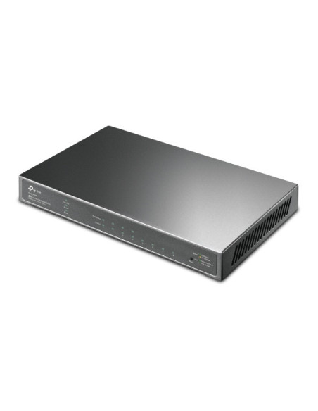 TP-Link JetStream TL-SG2008P switch Gestionado L2 L2+ Gigabit Ethernet (10 100 1000) Energía sobre Ethernet (PoE) Negro