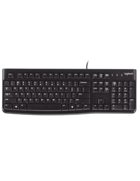 Logitech Keyboard K120 for Business teclado Universal USB QWERTY Español Negro