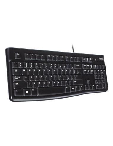 Logitech Keyboard K120 for Business teclado Universal USB QWERTY Español Negro