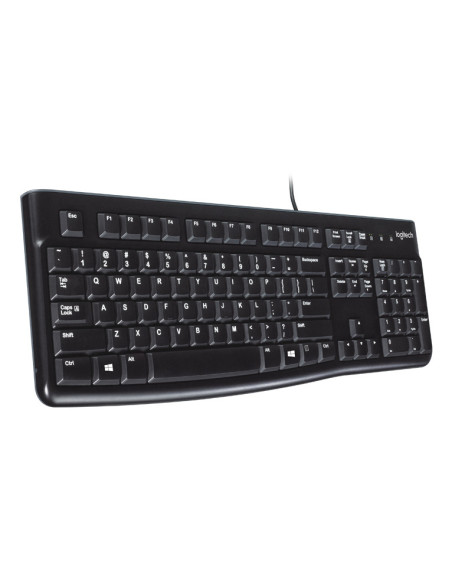 Logitech Keyboard K120 for Business teclado Universal USB QWERTY Español Negro