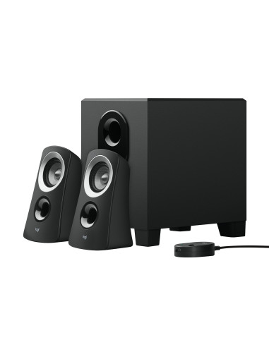 Logitech 980-000413 conjunto de altavoces 25 W PC Negro 2.1 canales 5 W