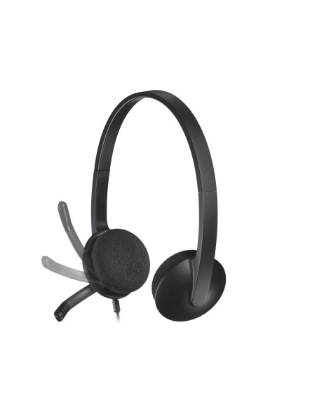 Logitech 981-000475 auricular y casco Auriculares Alámbrico Diadema Oficina Centro de llamadas USB tipo A Negro