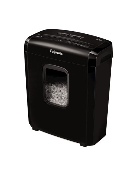 Fellowes Powershred 6M triturador de papel Microcorte Negro