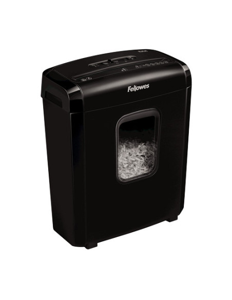 Fellowes Powershred 6M triturador de papel Microcorte Negro