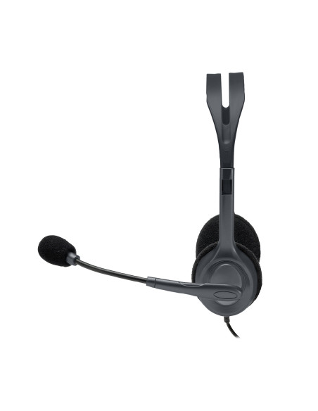 Logitech 981-000593 auricular y casco Auriculares Alámbrico Diadema Oficina Centro de llamadas Negro
