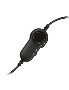Logitech 981-000589 auricular y casco Auriculares Alámbrico Diadema Oficina Centro de llamadas Negro