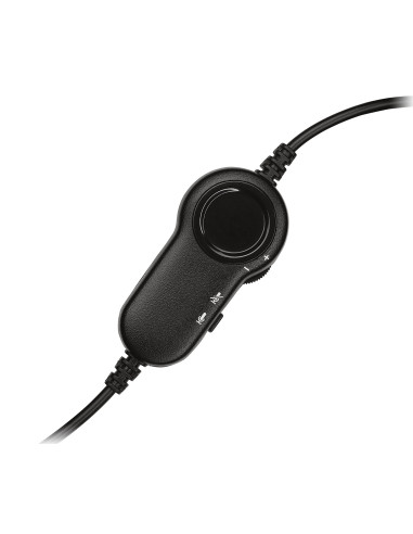 Logitech 981-000589 auricular y casco Auriculares Alámbrico Diadema Oficina Centro de llamadas Negro