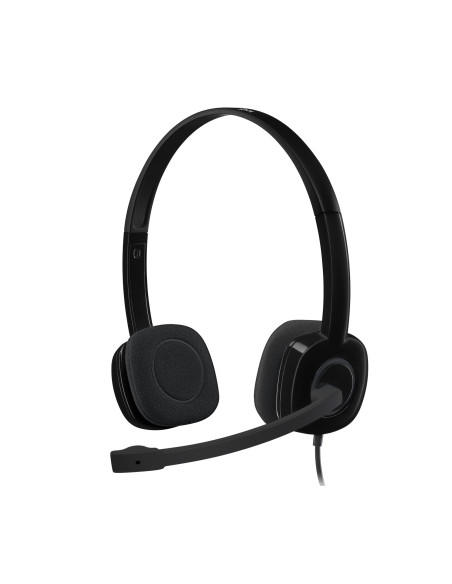 Logitech 981-000589 auricular y casco Auriculares Alámbrico Diadema Oficina Centro de llamadas Negro