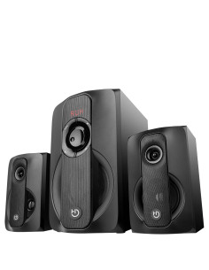 Hiditec H400 conjunto de altavoces 40 W Universal Negro 2.1 canales Bluetooth