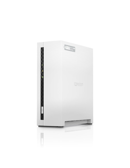 QNAP TS-133 servidor de almacenamiento NAS Torre Cortex-A55 2 GB DDR4 0 TB QNAP Turbo System Blanco
