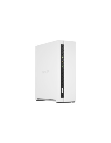 QNAP TS-133 servidor de almacenamiento NAS Torre Cortex-A55 2 GB DDR4 0 TB QNAP Turbo System Blanco
