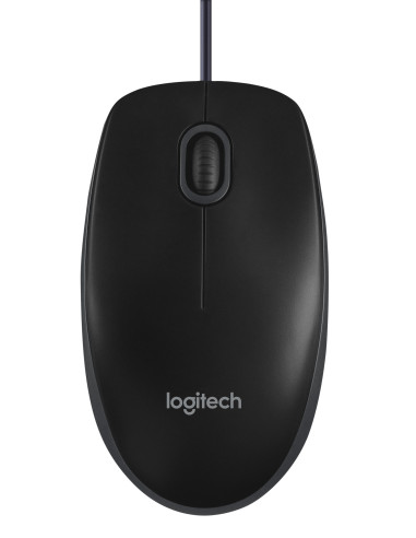 Logitech B100 ratón Oficina Ambidextro USB tipo A Óptico 800 DPI