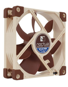 Noctua NF-A9 PWM sistema de refrigeración para ordenador Carcasa del ordenador Ventilador 9,2 cm Beige, Marrón 2