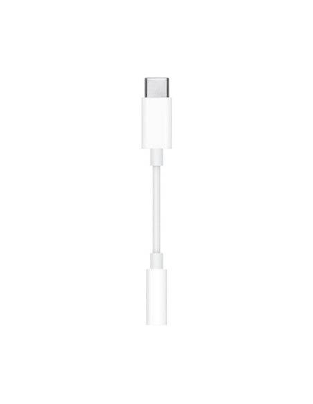 Apple MU7E2ZM A cable de teléfono móvil Blanco 3,5mm USB C