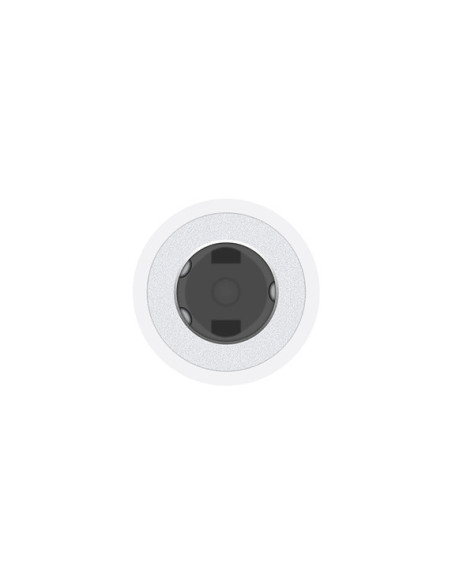 Apple MU7E2ZM A cable de teléfono móvil Blanco 3,5mm USB C
