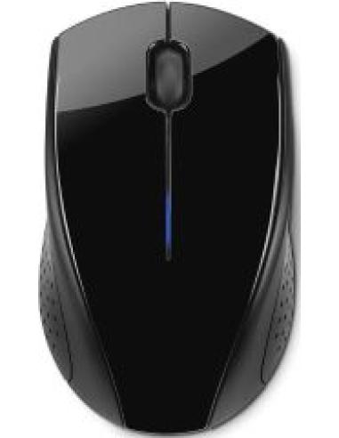 raton inalambrico hp 220 con receptor usb nano optico 2 botones 1.600dpi ambidiestro negro