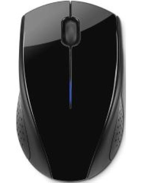 raton inalambrico hp 220 con receptor usb nano optico 2 botones 1.600dpi ambidiestro negro