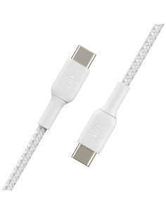 Belkin CAB004BT1MWH cable USB 1 m USB C Blanco 2