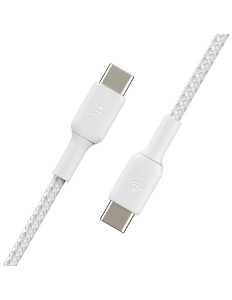 Belkin CAB004BT1MWH cable USB 1 m USB C Blanco