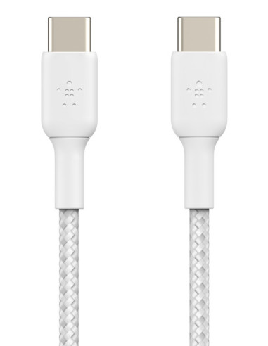 Belkin CAB004BT1MWH cable USB 1 m USB C Blanco
