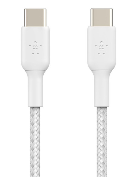 Belkin CAB004BT1MWH cable USB 1 m USB C Blanco