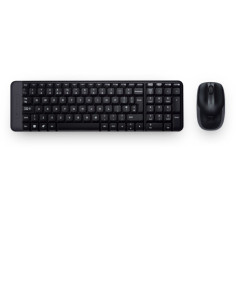 Logitech Wireless Combo MK220 teclado Ratón incluido Oficina USB Español Negro 2