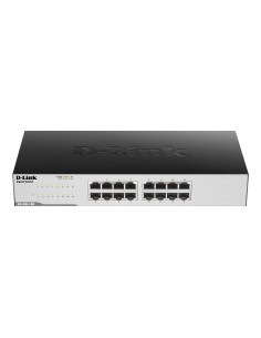 D-Link GO-SW-16G switch No administrado Gigabit Ethernet (10 100 1000) Negro