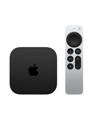 Apple TV 4K Negro, Plata 4K Ultra HD 128 GB Wifi Ethernet