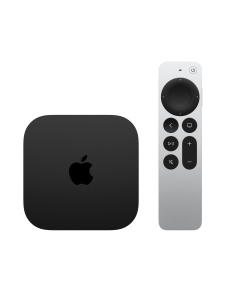 Apple TV 4K Negro, Plata 4K Ultra HD 128 GB Wifi Ethernet