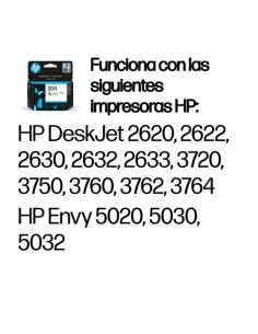 HP Cartucho de tinta Original 304 tricolor