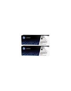 HP Pack de ahorro de 2 cartuchos de tóner original LaserJet 83A negro