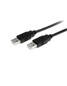 StarTech.com Cable de 1m USB 2.0 Alta Velocidad Macho a Macho USB A - Negro