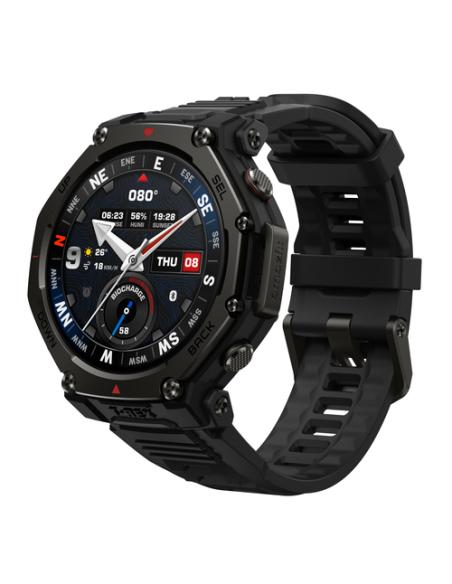 Amazfit T-rex 3 Pro 3,35 cm (1.32") AMOLED 44 mm Digital 466 x 466 Pixeles Pantalla táctil Negro Wifi GPS (satélite)