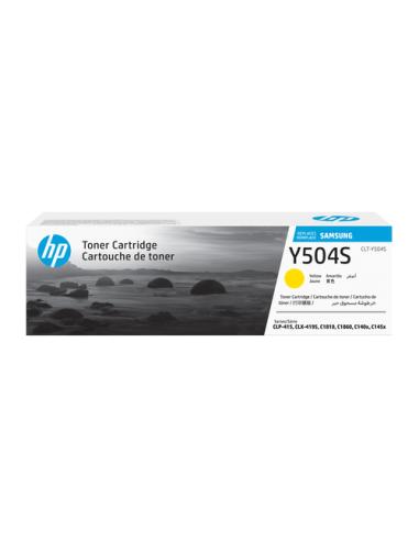 Samsung Cartucho de Tóner Original HP CLT-Y504S amarillo
