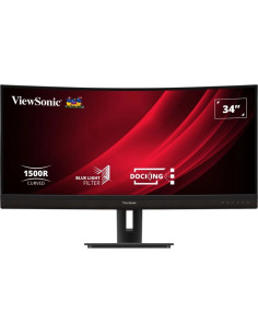 Viewsonic VG3456C pantalla para PC 86,4 cm (34") 3440 x 1440 Pixeles UltraWide Quad HD LED Negro