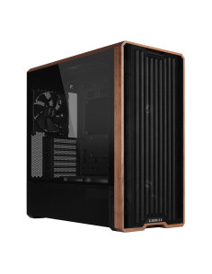 Lian Li Lancool LAN217X carcasa de ordenador Midi Tower Negro, Madera