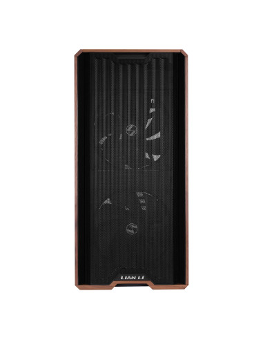 Lian Li Lancool LAN217X carcasa de ordenador Midi Tower Negro, Madera