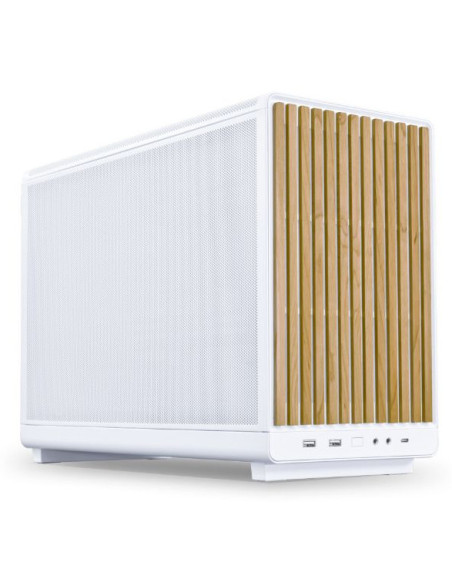 Lian Li A3-mATX Micro Torre Blanco, Madera