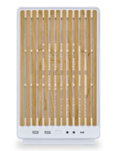 Lian Li A3-mATX Micro Torre Blanco, Madera