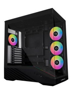 Lian Li Vector V100 Midi Tower Negro, Transparente