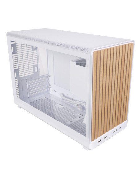 Lian Li A3-mATX Micro Torre Blanco, Madera
