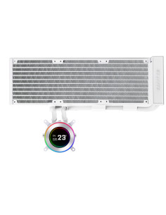 Lian Li GA II Hydroshift II LCD-C 360N Procesador Sistema de refrigeración líquida todo en uno Blanco