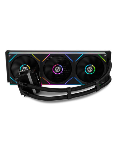 NOX Hummer M-360 LCD|Kit RL Magnético ARGB Negro