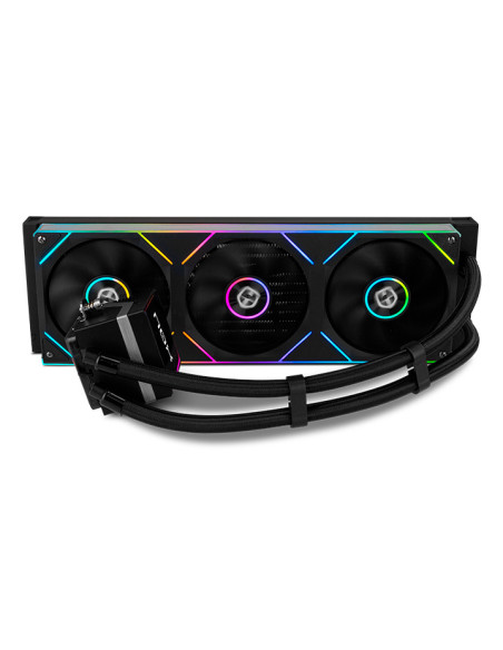 NOX Hummer M-360 LCD|Kit RL Magnético ARGB Negro