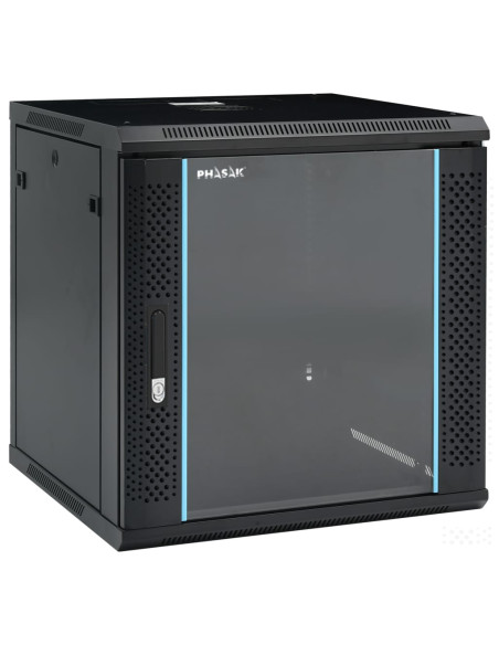 Phasak Rack mural 19" Pro 12U 600x600 Montado - PHO 3112
