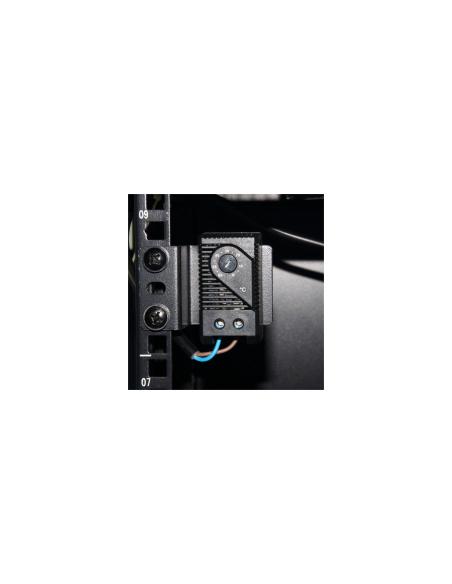 ARMARIO RACK 12U 60X60 CON TERMOSTATO 2 VENTILADORES 1 BANDEJA