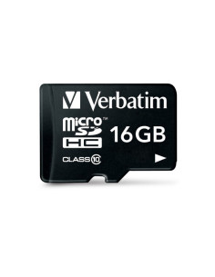 Verbatim Premium 16 GB MicroSDHC Clase 10 2